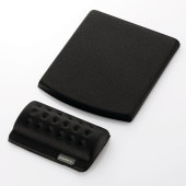 ELECOM | エレコム MP-114BK リストレスト＋マウスパッド COMFY(カンフィー)ブラック [リストレスト ]