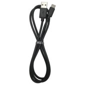lazos | ラソス L-TC5-BK1 USB Type-C 5A急速充電&データ通信ケーブル 1m ブラック [USB Type-C /QuickCharge3.0 ]