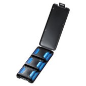 SANWASUPPLY | サンワサプライ FC-MMC23SDBK sdカード ケース SDカードケース ブラック 6枚収納 [SDカードケース ]