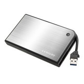CENTURY | センチュリー CMB25U3SV6G MOBILE BOX USB3.0接続 SATA6G 2.5インチHDD/SSDケース シルバー [2.5インチ /USB3.0 ]
