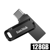 USBメモリ 128GB SanDisk サンディスク Ultra Dual Drive Go USB Type-C & Type-A 2in1 回転式 USB3.2 Gen1 海外パッケージ品 SDDDC3-128G-G46