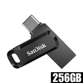 USBメモリ 256GB SanDisk サンディスク Ultra Dual Drive Go USB Type-C & Type-A 2in1 回転式 USB3.2 Gen1 海外パッケージ品 SDDDC3-256G-G46