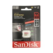 SanDisk(サンディスク) Extreme microSDXC 64GB UHS-I U3 V30 Class10 A2 (SDSQXAH-064G-GN6MN)