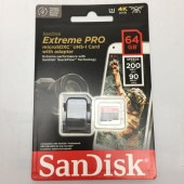 SanDisk(サンディスク) Extreme PRO microSDXC 64GB UHS-I U3 V30 Class10 A2 (SDSQXCU-064G-GN6MA)