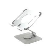 AKIBAKAN | 秋葉館 iPad-ALSTAND-SL iPad Alumi Stand Silver アルミスタンド　シルバー [iPad /タブレットスタンド /ノートパソコンスタンド ]