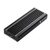 CENTURY | センチュリー CAM2NSU32RGB Aluminum Enclosure RGB for M.2 SSD [M.2 NVMe /USB3.2 /M-Key/B＆M-Key ]