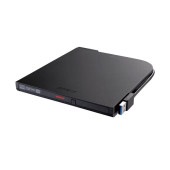 BUFFALO | バッファロー DVSM-PTS8U3-BKB ポータブルDVDドライブ 再生ソフト付 ブラック [USB 3.2 ]
