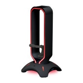 CENTURY | センチュリー RACEN CRC-HSMBU3BK2 3 in 1 ヘッドホンスタンド USB3.2 Gen1 [バスパワー /USB3.2 ]