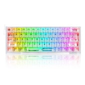 REDRAGON | レッドラゴン K617CT-RGBTI FIZZ コンパクトキーボード US配列 クリアモデル [ゲーミング /メカニカル /キーボード /RGB /スケルトン /クリア軸 /コンパクト ]