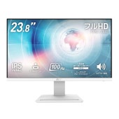 MSI | エムエスアイ PRO-MP243XW 23.8型 100Hz FHDゲーミングモニター [新品 /液晶ディスプレイ /23.8型 /IPSパネル /ノングレア /解像度：1920 × 1080 100Hz /入力端子：HDMI /DisplayPort /送料無料]