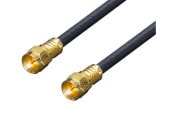 変換名人 F4-300 TVアンテナ4Cケーブル 3.0m L型変換付
