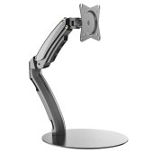 JAPANNEXT｜ジャパンネクスト 15-32インチ対応 3軸自立式ガス式多関節 モニターアーム JN-GB12SV