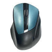 RIJAPAN RMS-OES020BL ワイヤレス静音マウス ブルー  [無線 /光学式 /3ボタン ]