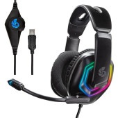 CENTURY | センチュリー RACEN CRC-GMHSRGB02 RGBゲーミングヘッドセット02 [USB接続 /ゲーミング /Windows PC ]