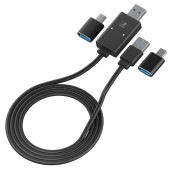 AREA | エアリア SD-U3DLINK-C ドラッグ＆ドロップ対応 USB3.2リンクケーブル (Mac/Windows対応)