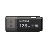 Kioxia | キオクシア LU301K128GG4 USBフラッシュメモリ USB3_2 Gen1 Flash Drive 128GB Black [USB 3.2 ]