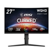 【お取り寄せ】MSI | エムエスアイ  [MAG-275CQRF-QD-E2] 27インチ WQHD 180Hz 湾曲ゲーミングモニター [新品 /液晶ディスプレイ /27型 /湾曲1500R /180Hz /解像度：2560x1440 /入力端子：HDMI /DisplayPort/USB Type-C]