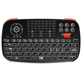 AREA | エアリア  [SD-KB24GBT(C)] Twin Wireless Board C 両手に収まる超小型ワイヤレスキーボード [2.4GHz無線 /Blutooth /タッチパッド /十字キー /スクロールレバー /PC /Android /iPhone]