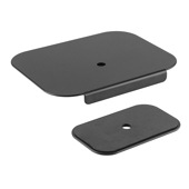 GREENHOUSE [GH-AMPB-BK] モニターアーム用 台座補強プレート ブラック