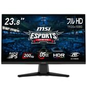 MSI [MAG-242F] 23.8インチ 200Hz IPS FHDゲーミングモニター [1920 x 1080 (200Hz) /HDMI2.0b /Displayport1.2a]