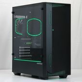 DO-MUオリジナル 魂のPC 光 EM LIBLLUSION LL30 GTX1080Ti  [FAE13037][中古/ デスクトップ /Windows11 Home /AMD Ryzen 9 3900X / メモリ：32GB /M.2+HDD：2000GB][外装：Aランク 動作：Aランク][送料無料]