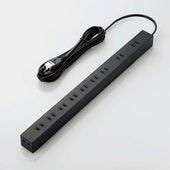 ELECOM [T-H0103BK] ACタップ 10口 3m ブラック