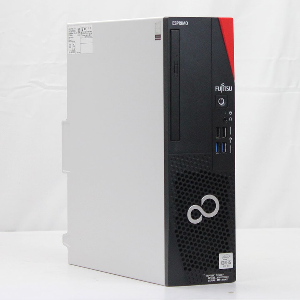 Windowsデスクトップ Fujitsu ESPRIMO FMVD40001 楽天市場】富士通 デスクトップパソコン Office付き 新品 同様