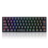 REDRAGON [K630RGB-JPTI] ゲーミングキーボード 日本語 銀軸 66KEY