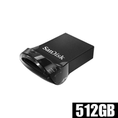 USBメモリ 512GB SanDisk サンディスク Ultra Fit USB 3.2 Gen 1 超小型 軽量 ノートPC/カーオーディオに最適 海外パッケージ品 SDCZ430-512G-G46