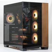 DO-MUオリジナル 魂のPC 光 Antec Constellation C8 Wood RTX3070Ti [FAI02014][中古デスクトップ /Windows11 Home /Core i5 14600K /メモリ：64GB /M.2：2000GB][外装：Aランク 動作：Aランク][道内限定配送・送料無料]