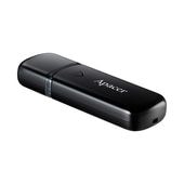 Apacer [AP128GAH355BY]USB3.2 Gen1 Flash Drive キャップ式 128GB ブラック