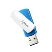 Apacer [AP32GAH357UY]USB3.2 Gen1 Flash Drive 回転式 32GB ブルー