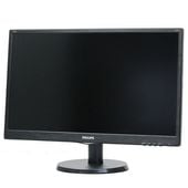 PHILIPS 243V5QHABA/11 23.6インチLCD (BK) [中古モニター /23.6型 /解像度：1920 x 1080 /入力端子：VGA/DVI - D/HDMI][23.6インチ][画面：Bランク 外装：Bランク 動作：Aランク][送料無料]