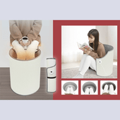 株式会社ハック [HAC4965A] 360°遠赤外線パネルヒーター ぐるっとホット