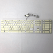 Apple USB Keyboard テンキー付(JIS) MB110J/A(A1243) [FAK11120][中古][ 周辺機器][外装：Cランク 動作：Aランク][送料無料]