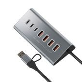 AREA [SD-HC3A4] USB3.2 複合ハブ DELTA HUB SEVEN [USB A・C両対応 /10Gbps高速転送 /合計7ポート]