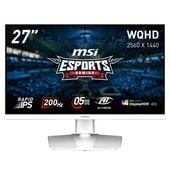 MSI [MAG 274QRFW E20] 27インチ 200Hz WQHD IPS ゲーミングモニター ホワイト [2560 x 1440(200Hz) /HDMI 2.0b /DisplayPort 1.4a ][送料無料]