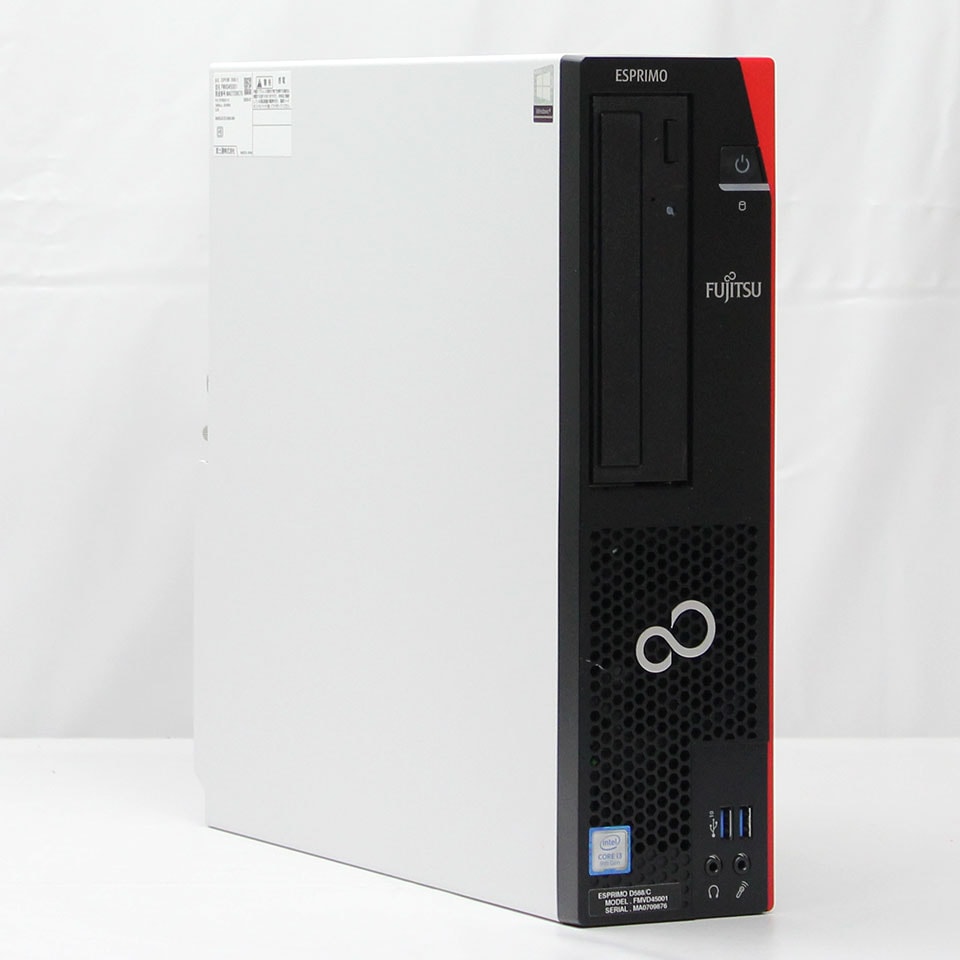 Fujitsu FMVWA3D1 中古本体のみ FUJITSU ESPRIMO D588/C FMVD45001 [中古デスクトップ /Windows11 Pro