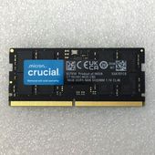 Crucial [CT16G56C46S5_bulk] 262pin DDR5-5600 16GB x1 バルク品 [ノートPC用 /PC5-44800 ]