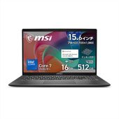 【お取り寄せ】MSI [MODERN-15-F1MXG-5609JP]Modern 15 F1M [新品ノートパソコン /15.6型 /解像度：1920 x 1080 /60Hz /Windows 11 Home /Core 7 150U /メモリ：16GB /M.2：512GB][送料無料]