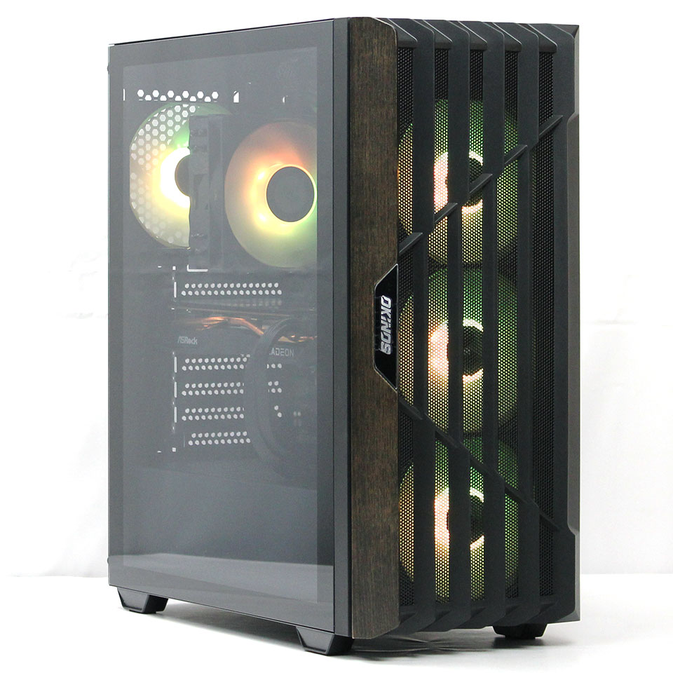 DO-MUオリジナル 魂のPC 光 Okinos Cypress5 RX6700XT [HBB02007][中古