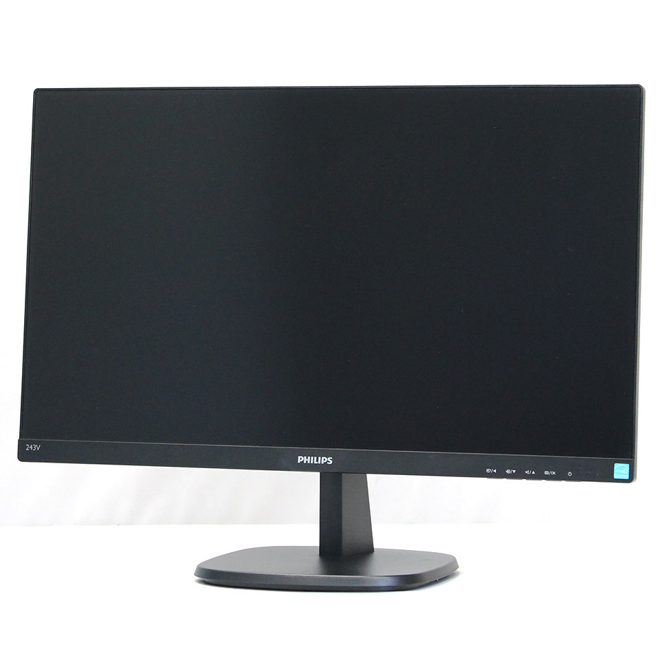 PHILIPS 243V7QDAB/11 23.8インチLCD (BK) [中古モニター /23.8型