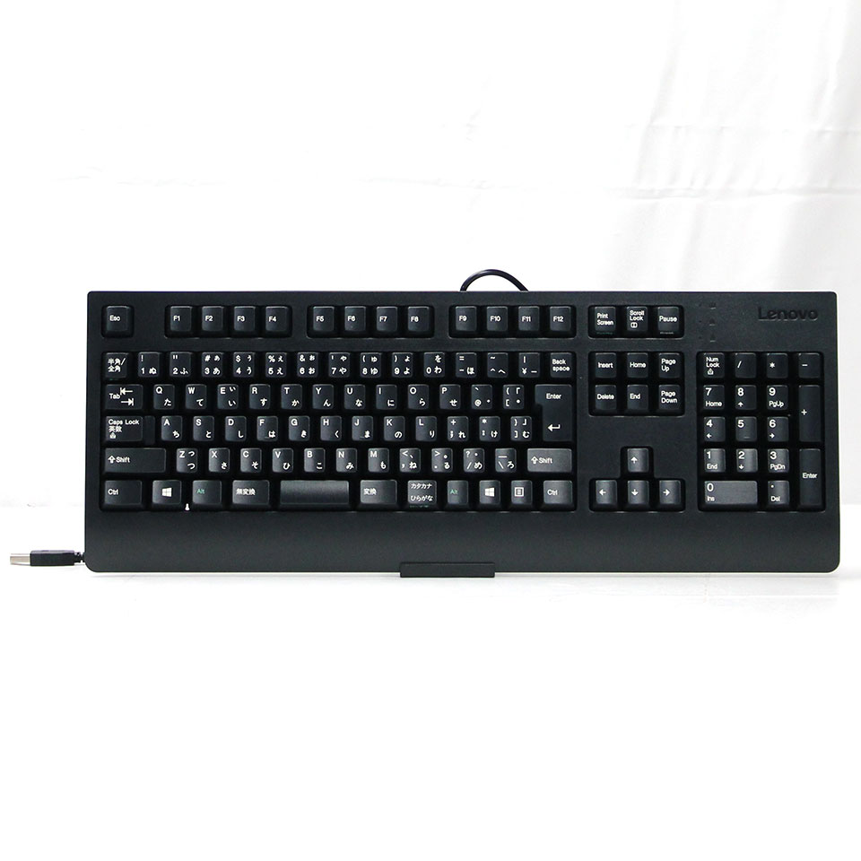 【お宝発掘市！】 Lenovo プリファードプロ II USBキーボード - 日本語 00XH709 [SAL12005][中古][ 周辺機器][外装：Aランク 動作：Aランク] 1枚目