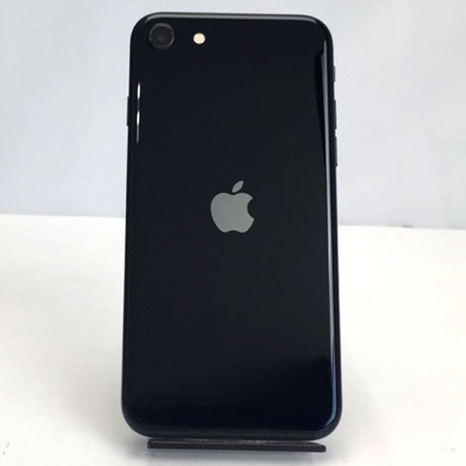 【美品】iPhone SE 第3世代 64GB SIMフリー MMYC3J/A Apple SIMフリー iPhone SE 第3世代 64GB ミッドナイト MMYC3J/A