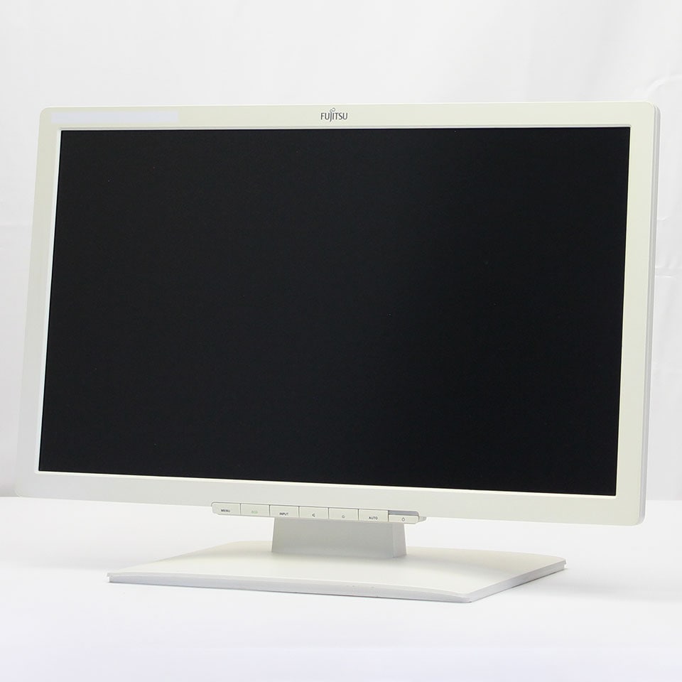 FUJITSU VL-E22T-7B 21.5インチLCD (WH) [中古モニター /21.5型 /解像度：1920 x 1080 /入力端子：VGA/DVI - D/HDMI][21.5インチ][画面：Bランク 外装：Bランク 動作：Aランク] 1枚目