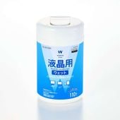 ELECOM [WC-DP110B] 液晶用ウェットティッシュ 110枚入り