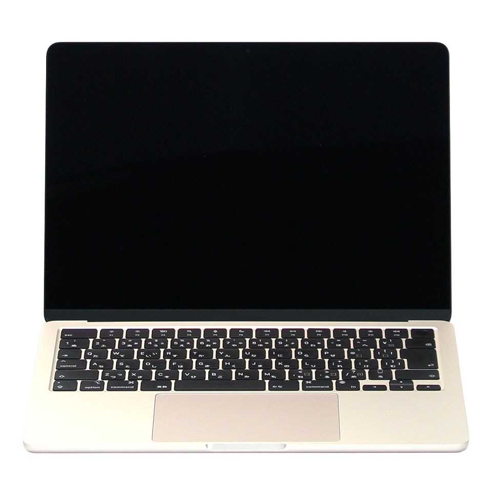 Apple MacBook Air (M2, 2022) MLY13J/A(A2681) [HBF06018][中古/ ノートパソコン /13.6型 /macOS 26.5.1 /Apple M2, 8 core GPU / メモリ：8GB /256GB [画面：Aランク 外装：Bランク 動作：Aランク][送料無料] 1枚目