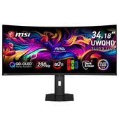【お取り寄せ】MSI [MAG-341CQP-QD-OLED-X28] 34.18インチ 280Hz UWQHD QD-LED 湾曲モニター [3440 x 1440 (280Hz) /HDMI2.1 /Displayport1.4a /USB Type-C]