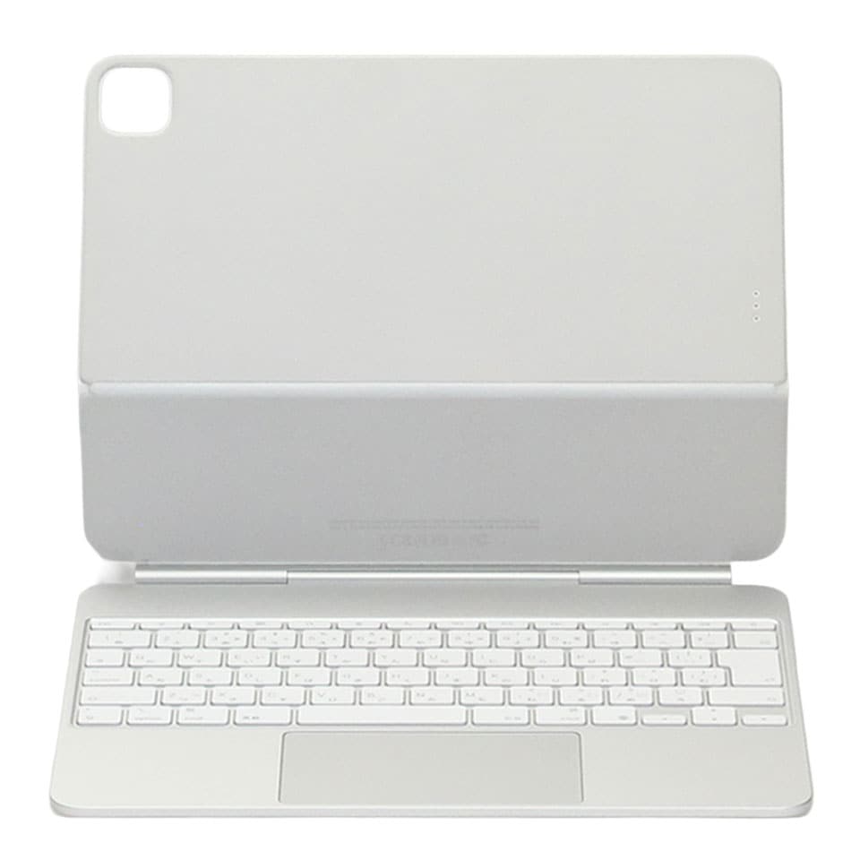 Apple 13インチiPad Pro(M4)用 Magic Keyboard 日本語 ホワイト MWR43J/A (A2974) [HBH08004][中古][ 発売時期：2024年～ 周辺機器][外装：Bランク 動作：Aランク][送料無料] 1枚目
