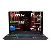 MSI Cyborg 17 B2RWFKG-6659JP [リファービッシュノートパソコン /17.3型 /解像度：1920 x 1080 /144Hz /Windows11 Home /Core 7 240H /メモリ：32GB /M.2：1000GB][画面：Aランク 外装：Aランク 動作：Aランク][送料無料]